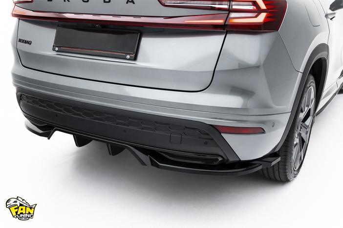 Аэродинамический обвес на Шкоду Кодиак (Skoda Kodiaq) 2023+ в версии Sportline