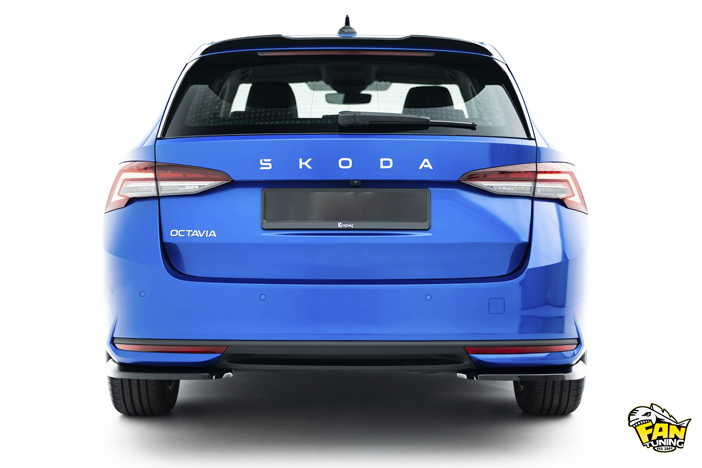 Аэродинамический обвес на Шкоду Октавиа (Skoda Octavia) 2024+