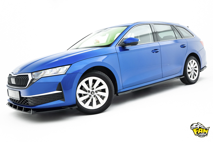 Аэродинамический обвес на Шкоду Октавиа (Skoda Octavia) 2024+