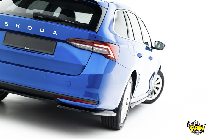 Аэродинамический обвес на Шкоду Октавиа (Skoda Octavia) 2024+