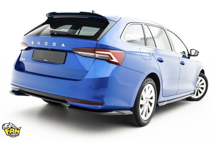 Аэродинамический обвес на Шкоду Октавиа (Skoda Octavia) 2024+