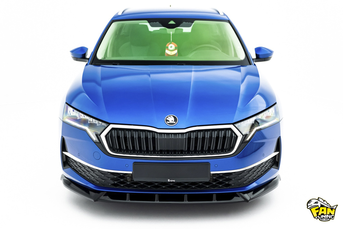 Аэродинамический обвес на Шкоду Октавиа (Skoda Octavia) 2024+