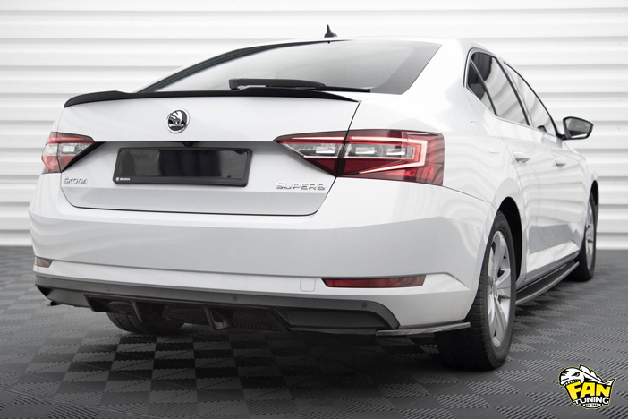 Аэродинамический обвес FT на Шкода Суперб (Skoda Superb) MK3 FL 2019-2024 г.в.