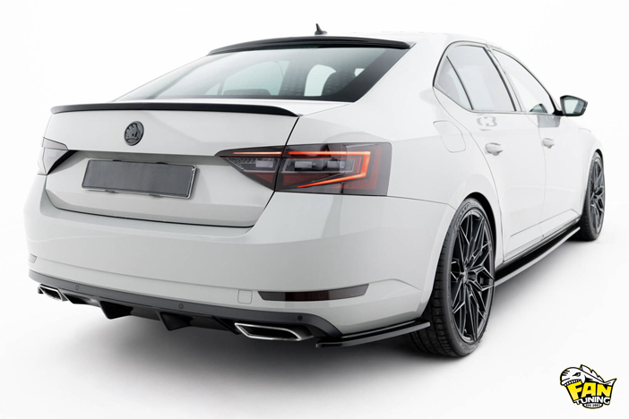 Аэродинамический обвес FT на Шкода Суперб (Skoda Superb) MK3 FL 2019-2024 г.в.