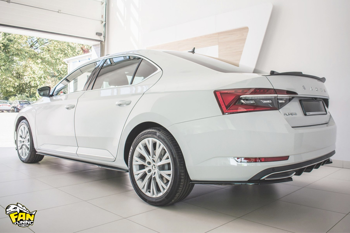 Аэродинамический обвес FT на Шкода Суперб (Skoda Superb) MK3 FL 2019-2024 г.в.