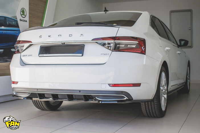 Аэродинамический обвес FT на Шкода Суперб (Skoda Superb) MK3 FL 2019-2024 г.в.