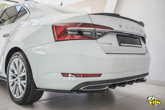 Аэродинамический обвес FT на Шкода Суперб (Skoda Superb) MK3 FL 2019-2024 г.в.
