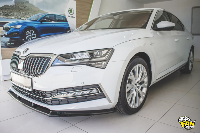 Аэродинамический обвес FT на Шкода Суперб (Skoda Superb) MK3 FL 2019-2024 г.в.