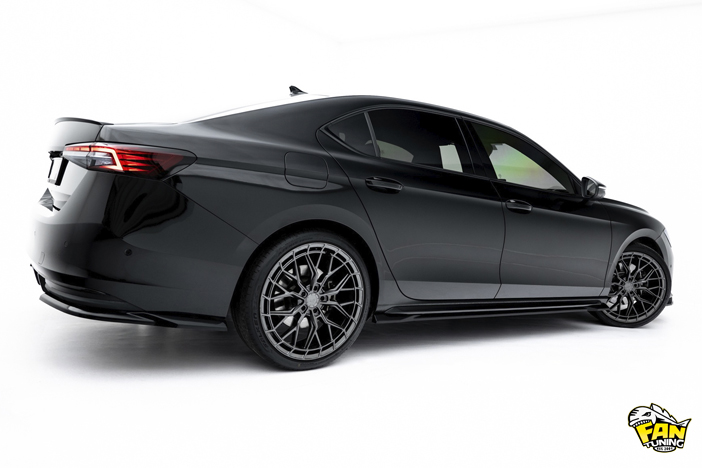 Аэродинамический обвес V.2 на Шкоду Суперб (Skoda Superb) Mk4 2023+ в версии Sportline