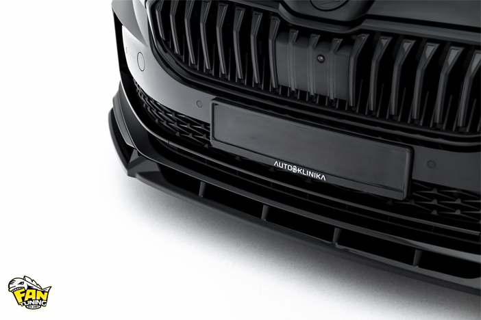 Аэродинамический обвес V.1 на Шкоду Суперб (Skoda Superb) Mk4 2023+ в версии Sportline