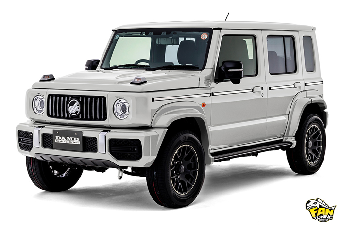 Аэродинамический обвес DAMD на Suzuki Jimny 5 дверей