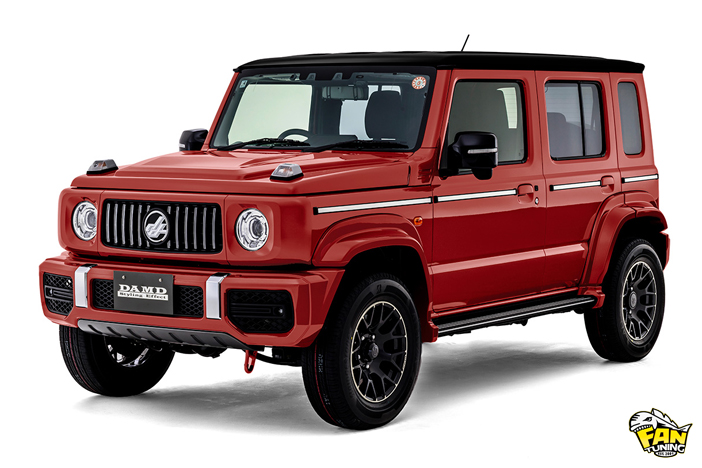 Аэродинамический обвес DAMD на Suzuki Jimny 5 дверей