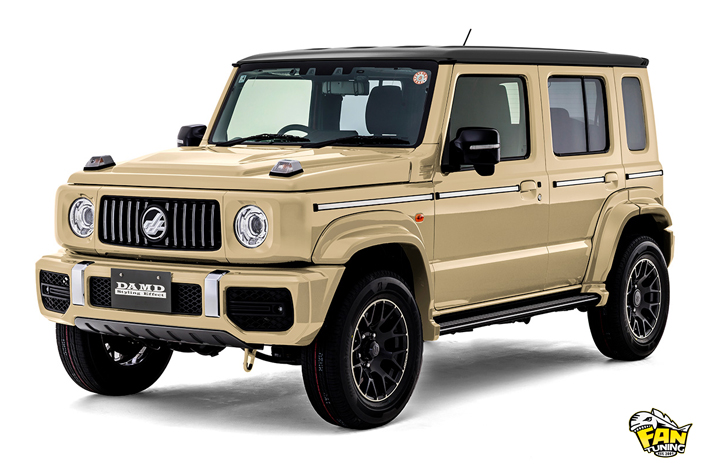 Аэродинамический обвес DAMD на Suzuki Jimny 5 дверей