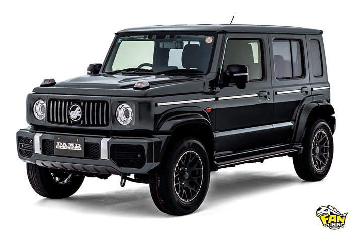 Аэродинамический обвес DAMD на Suzuki Jimny 5 дверей