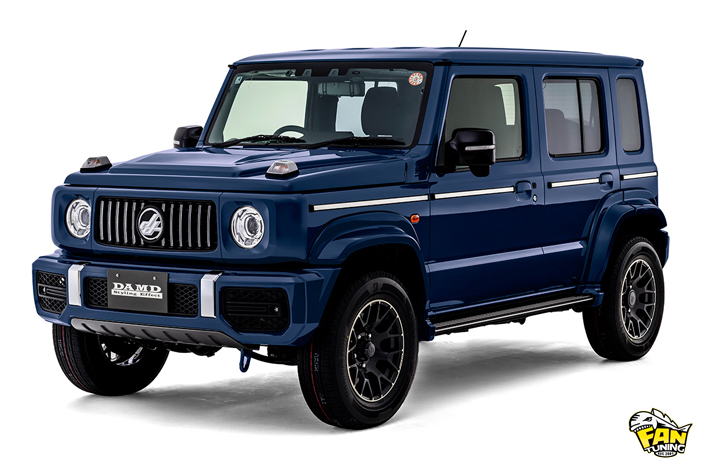 Аэродинамический обвес DAMD на Suzuki Jimny 5 дверей