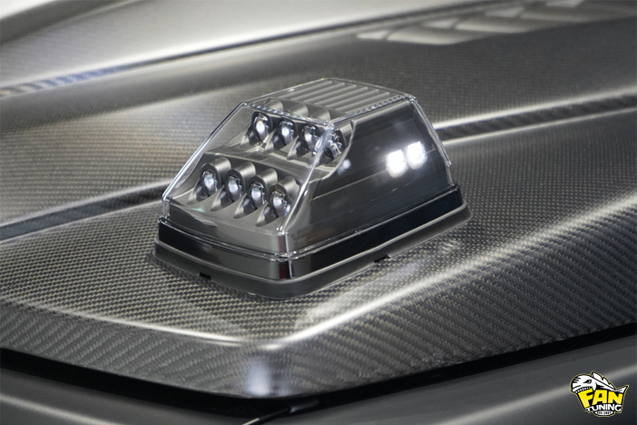 Аэродинамический обвес Mudron на Suzuki Jimny 5 дверей в стиле Mercedes G63 Brabus от японского тюнинг-ателье Aimgain