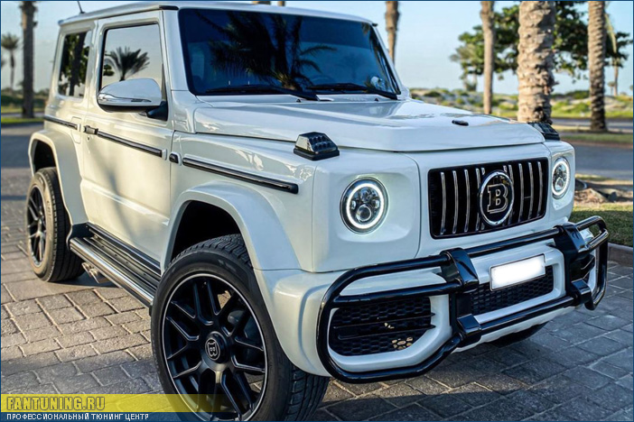 Бодикит для Сузуки Джимни (Suzuki Jimny) в стиле Mercedes G63 AMG