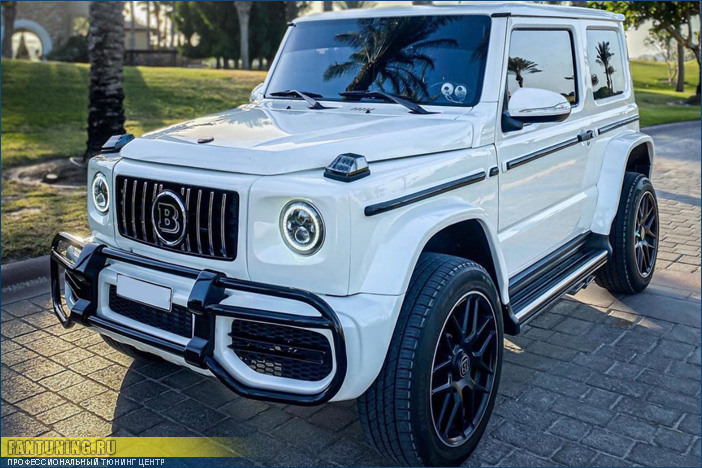 Бодикит для Сузуки Джимни (Suzuki Jimny) в стиле Mercedes G63 AMG