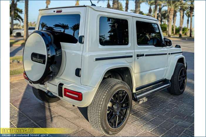 Бодикит для Сузуки Джимни (Suzuki Jimny) в стиле Mercedes G63 AMG