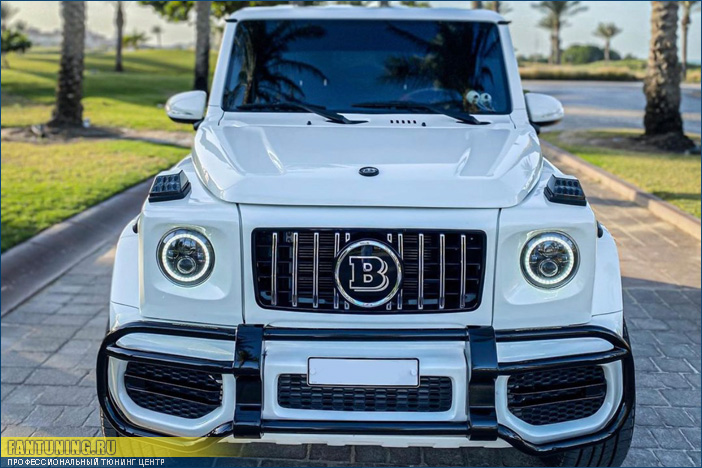 Бодикит для Сузуки Джимни (Suzuki Jimny) в стиле Mercedes G63 AMG