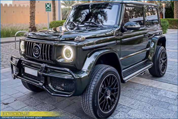 Бодикит для Сузуки Джимни (Suzuki Jimny) в стиле Mercedes G63 AMG