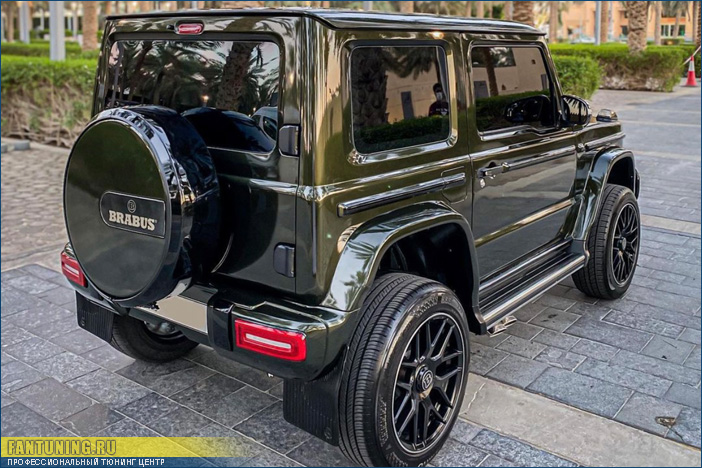 Бодикит для Сузуки Джимни (Suzuki Jimny) в стиле Mercedes G63 AMG