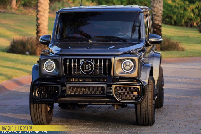 Бодикит для Сузуки Джимни (Suzuki Jimny) в стиле Mercedes G63 AMG