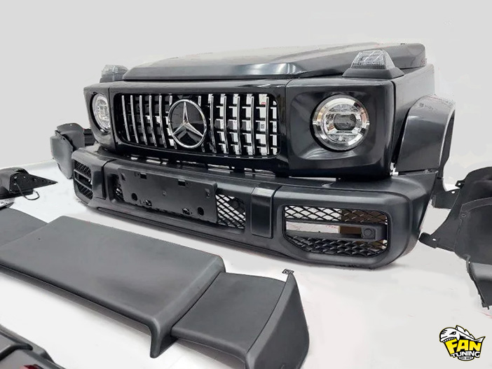 Бодикит для Сузуки Джимни (Suzuki Jimny) в стиле Mercedes G63 AMG