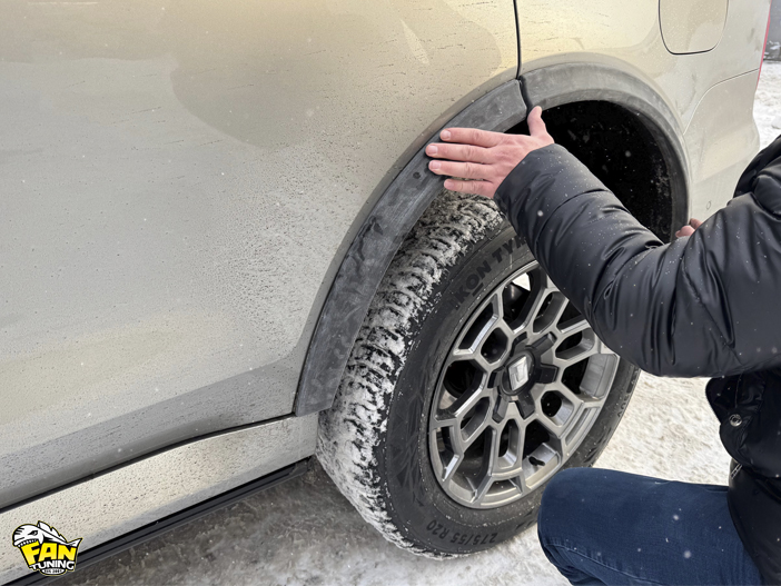 Расширители колесных арок +25мм на Танк (Tank) 500