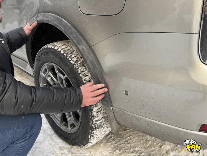 Расширители колесных арок +25мм на Танк (Tank) 500