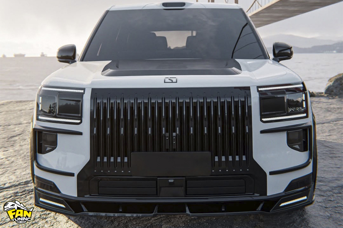 Аэродинамический обвес RD на ЗИКР (ZEEKR) 9X