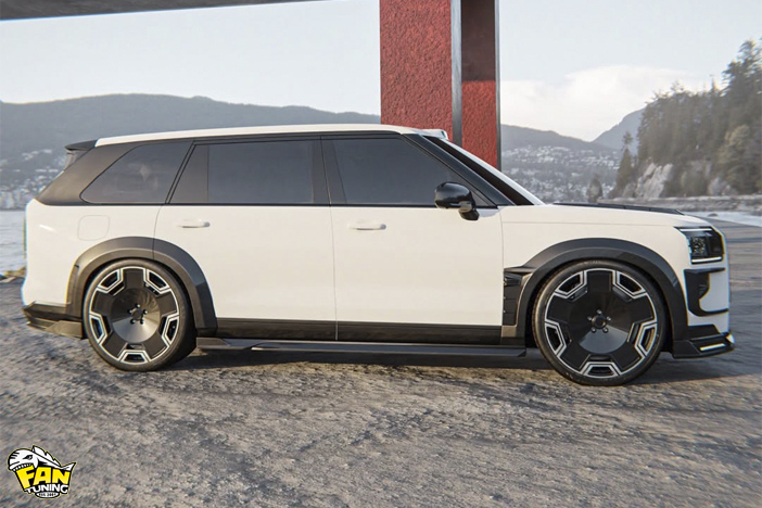 Аэродинамический обвес RD на ЗИКР (ZEEKR) 9X