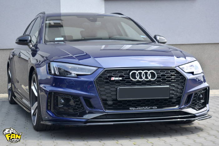 Аэродинамический обвес на Ауди (Audi) RS4 B9