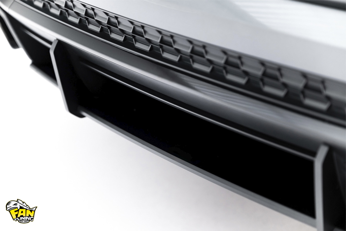 Диффузор Pro Line на задний бампер Ауди (Audi) RSQ3 SUV Sportback F3 2019+ 