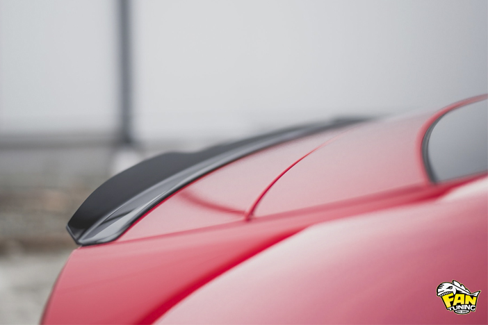 Аэродинамический обвес на Ауди (Audi) A7 C8 со стандартными бамперами