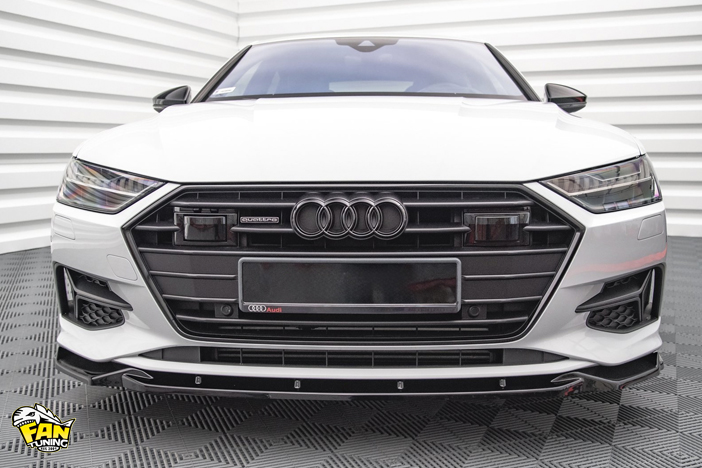 Аэродинамический обвес на Ауди (Audi) A7 C8 со стандартными бамперами