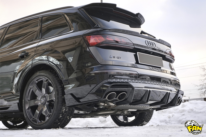 Аэродинамический обвес Альтерэго на Ауди (Audi) Q7 S-Line 4M рестайлинг 2024 модельного года