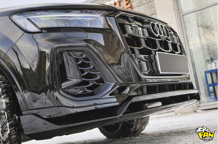 Аэродинамический обвес Альтерэго на Ауди (Audi) Q7 S-Line 4M рестайлинг 2024 модельного года