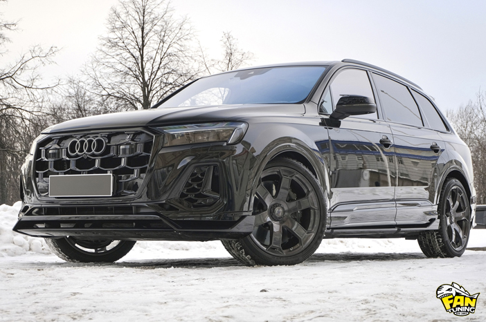 Аэродинамический обвес Альтерэго на Ауди (Audi) Q7 S-Line 4M рестайлинг 2024 модельного года