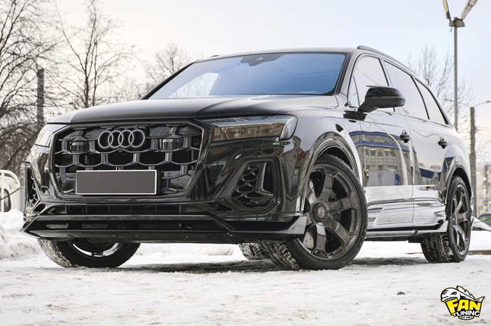 Аэродинамический обвес Альтерэго на Ауди (Audi) Q7 S-Line 4M рестайлинг 2024 модельного года