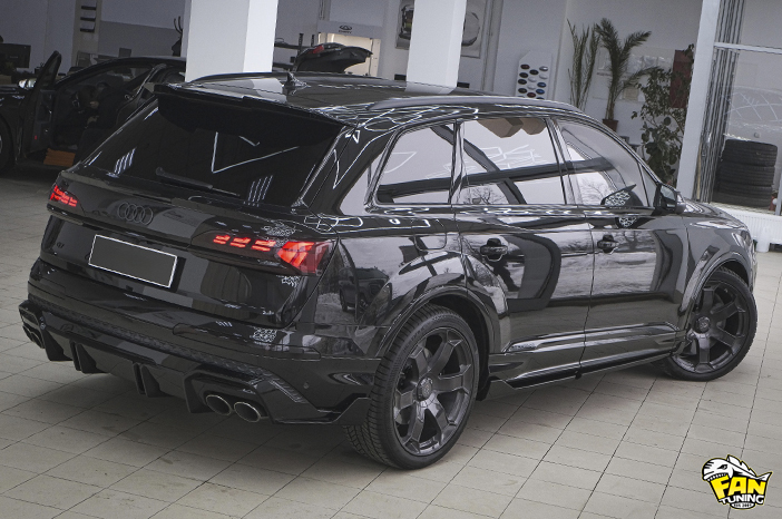 Аэродинамический обвес Альтерэго на Ауди (Audi) Q7 S-Line 4M рестайлинг 2024 модельного года