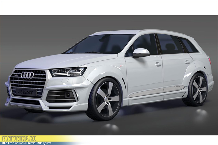 Аэродинамический обвес Je Design на Audi Q7 2015+