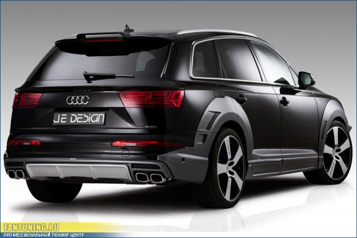 Аэродинамический обвес Je Design на Audi Q7 2015+