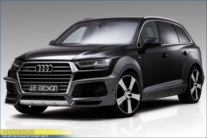 Аэродинамический обвес Je Design на Audi Q7 2015+