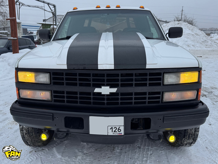 Накладка (горб) на капот Шевроле (Chevrolet) C/K, Tahoe, Suburban