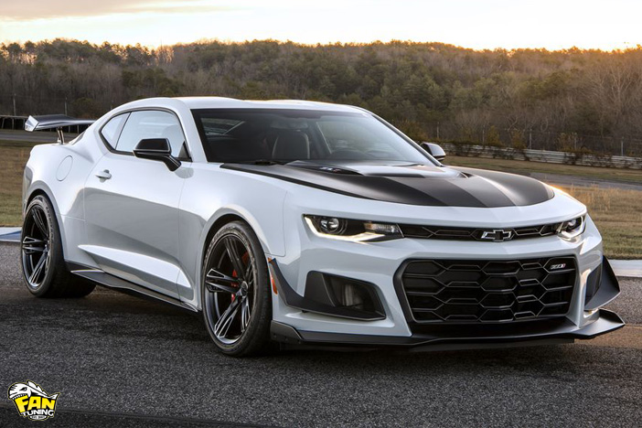 Передний бампер ZL1 1LE на Chevrolet Camaro 2018+