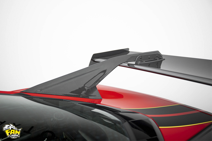 Карбоновое антикрыло на Шевроле Корвет (Chevrolet Corvette) C8