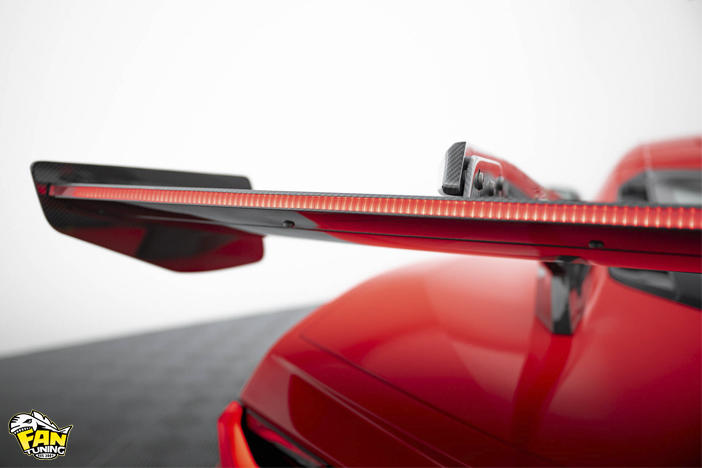 Карбоновое антикрыло на Шевроле Корвет (Chevrolet Corvette) C8