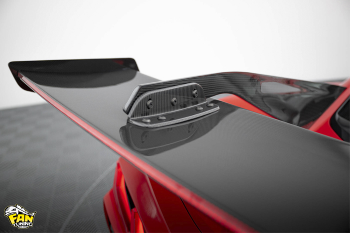 Карбоновое антикрыло на Шевроле Корвет (Chevrolet Corvette) C8