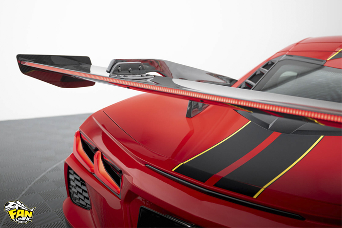 Карбоновое антикрыло на Шевроле Корвет (Chevrolet Corvette) C8